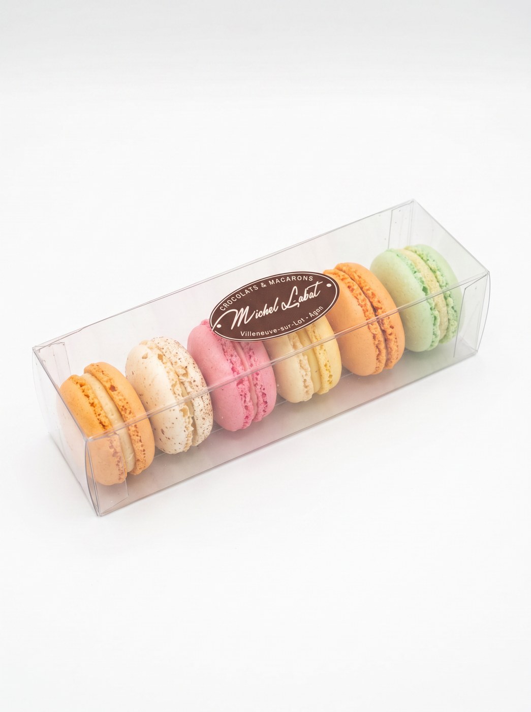 Réglette de 6 macarons — Assortiments de macarons