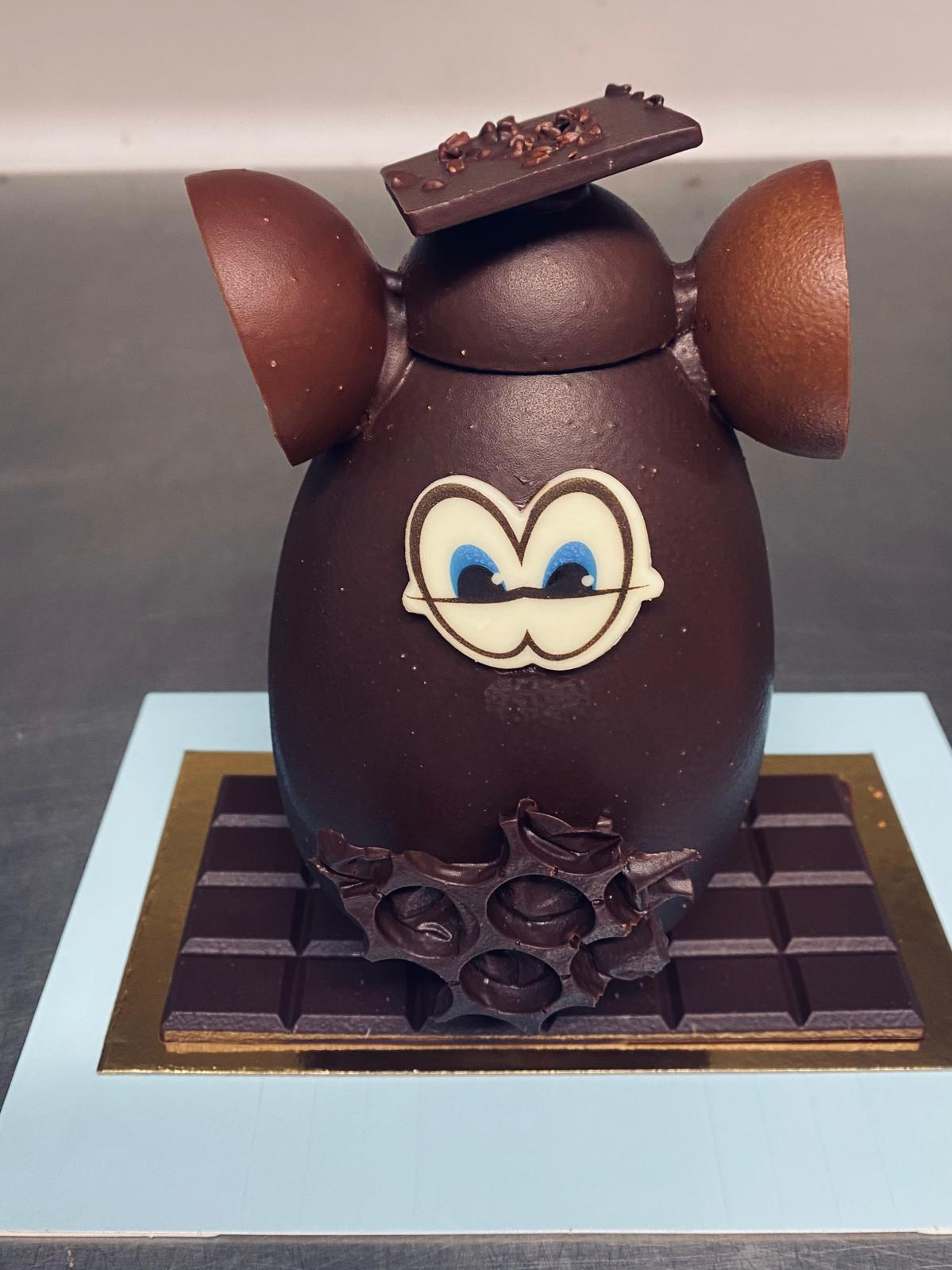 Œuf chocolat noir