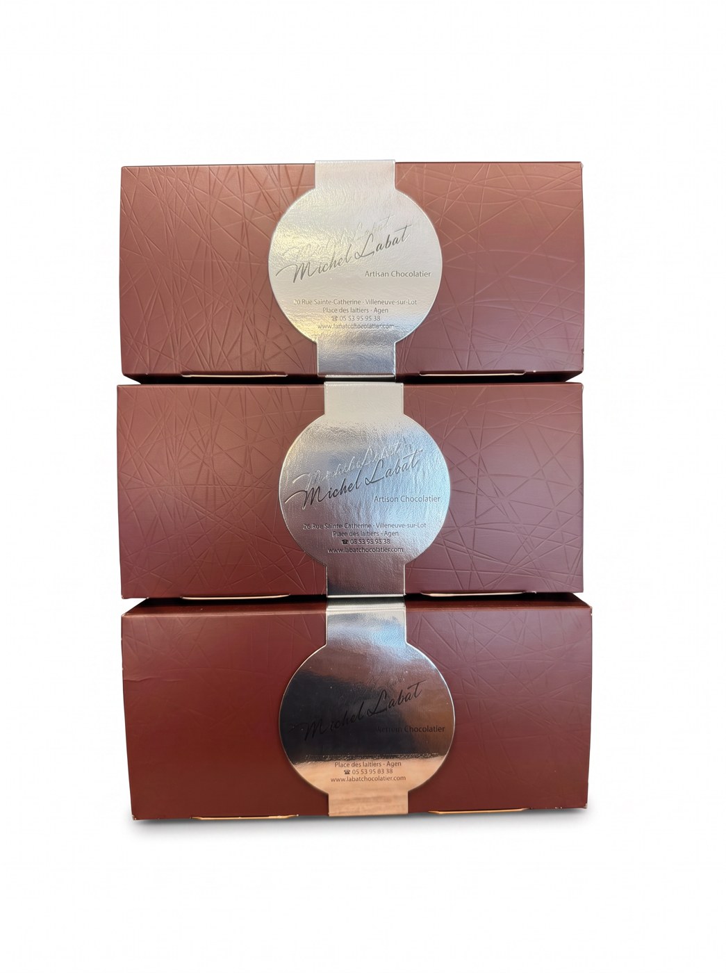 Ballotin 40 chocolats 480 g — Grand écrin signature Michel Labat, 40 chocolats fins à offrir.