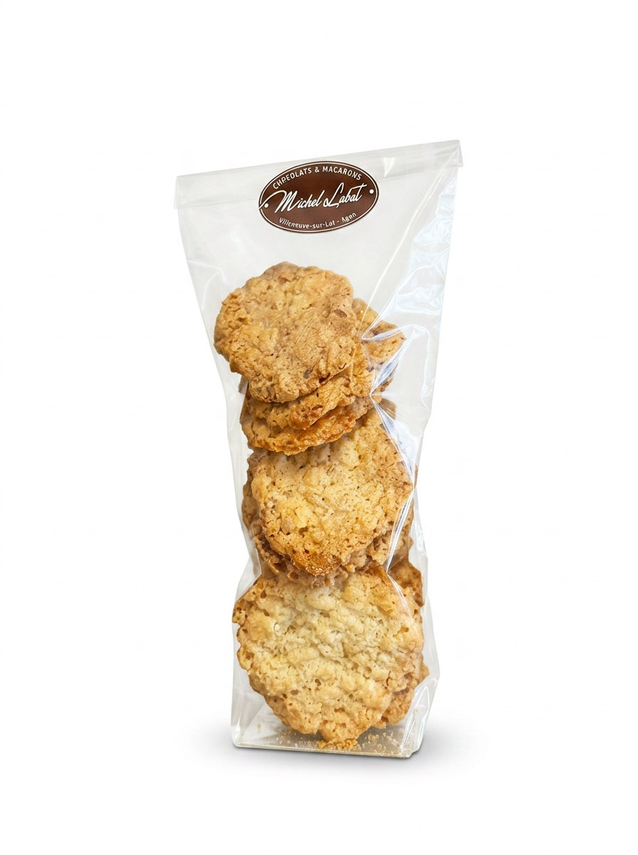 Croquants amandes 140 g — Nos biscuits croquants aux amandes, recette maison.