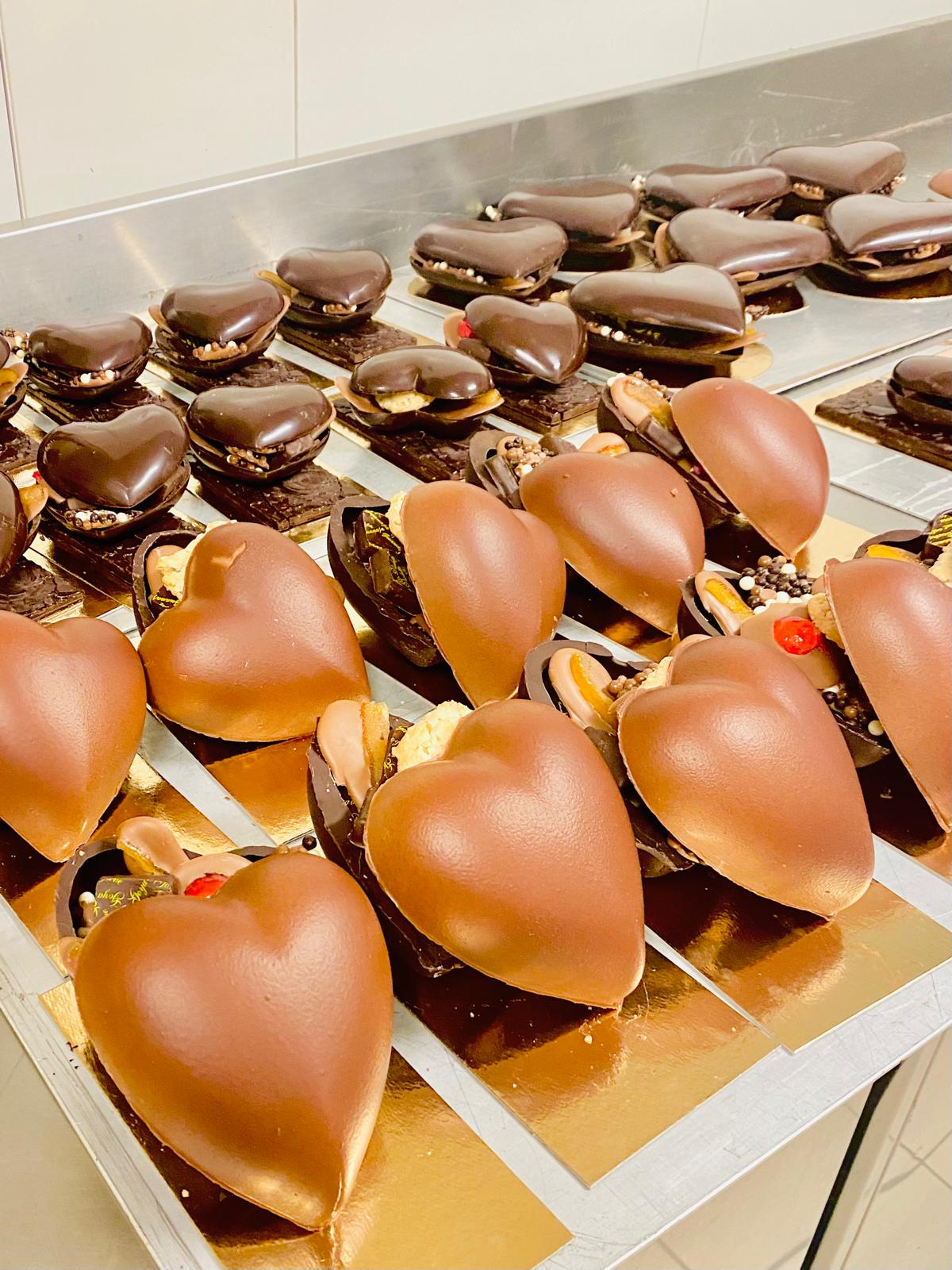 Chocolats et macarons Michel Labat pour Saint-Valentin